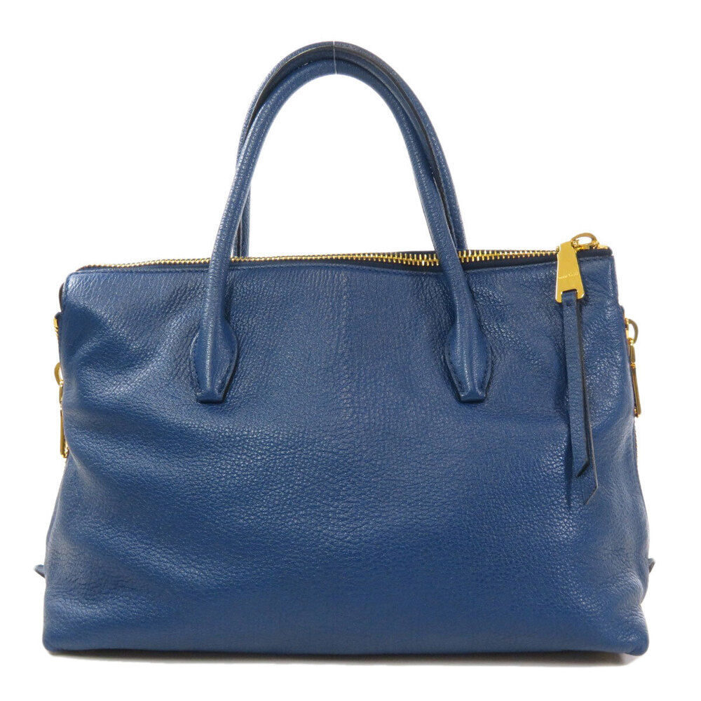 Miu Miu Calfskin Handbag Madras